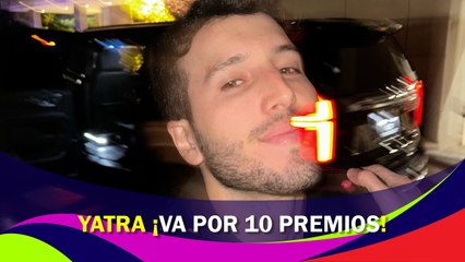 Sebastián Yatra ¡Va por 10 premios!