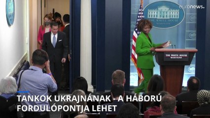 Tankok Ukrajnának – a háború fordulópontja lehet