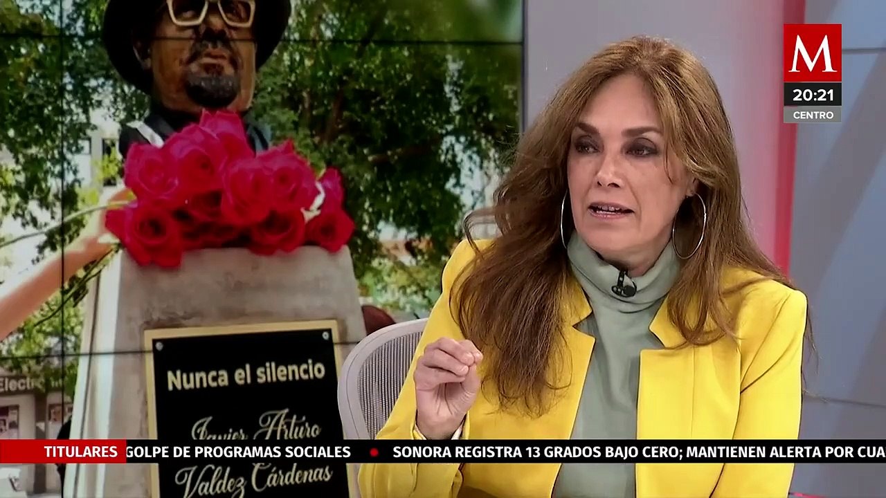Griselda Triana, viuda del periodista Javier Valdez, exige justicia por su esposo y la extradición de ‘El Mini Lic’