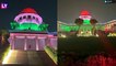 Republic Day 2023: J&K’s Clock Tower, India Gate In Delhi, CST & Mantralaya In Mumbai & Several Other Iconic Structures Illuminated In Tricolour