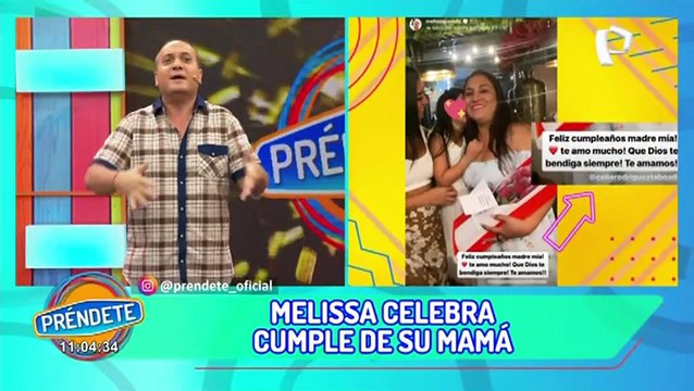 ¡Como buen yerno! Anthony Aranda y su tierno detalle a la mamá de Melissa Paredes por su cumpleaños
