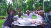 INSIDE MUTTON BIRYANI _ Full Goat Mutton Cooking with Stuffed Biryani _ Mutton Inside Biryani Recipe(360P)