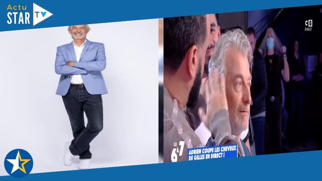 Gilles Verdez change de style : le chroniqueur de TPMP subit un relooking capillaire en direct