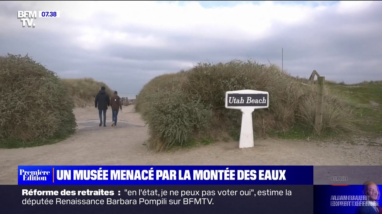Normandie: le musée d'Utah Beach menacé par la montée des eaux