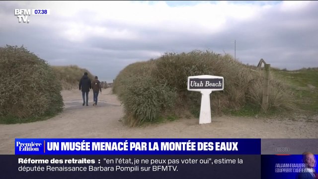 Normandie: le musée d'Utah Beach menacé par la montée des eaux