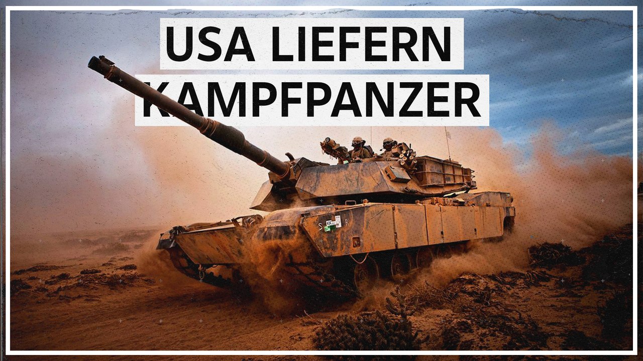 Die USA liefern der Ukraine Kampfpanzer