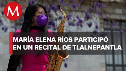 María Elena Ríos ofrece un concierto en Tlalnepantla