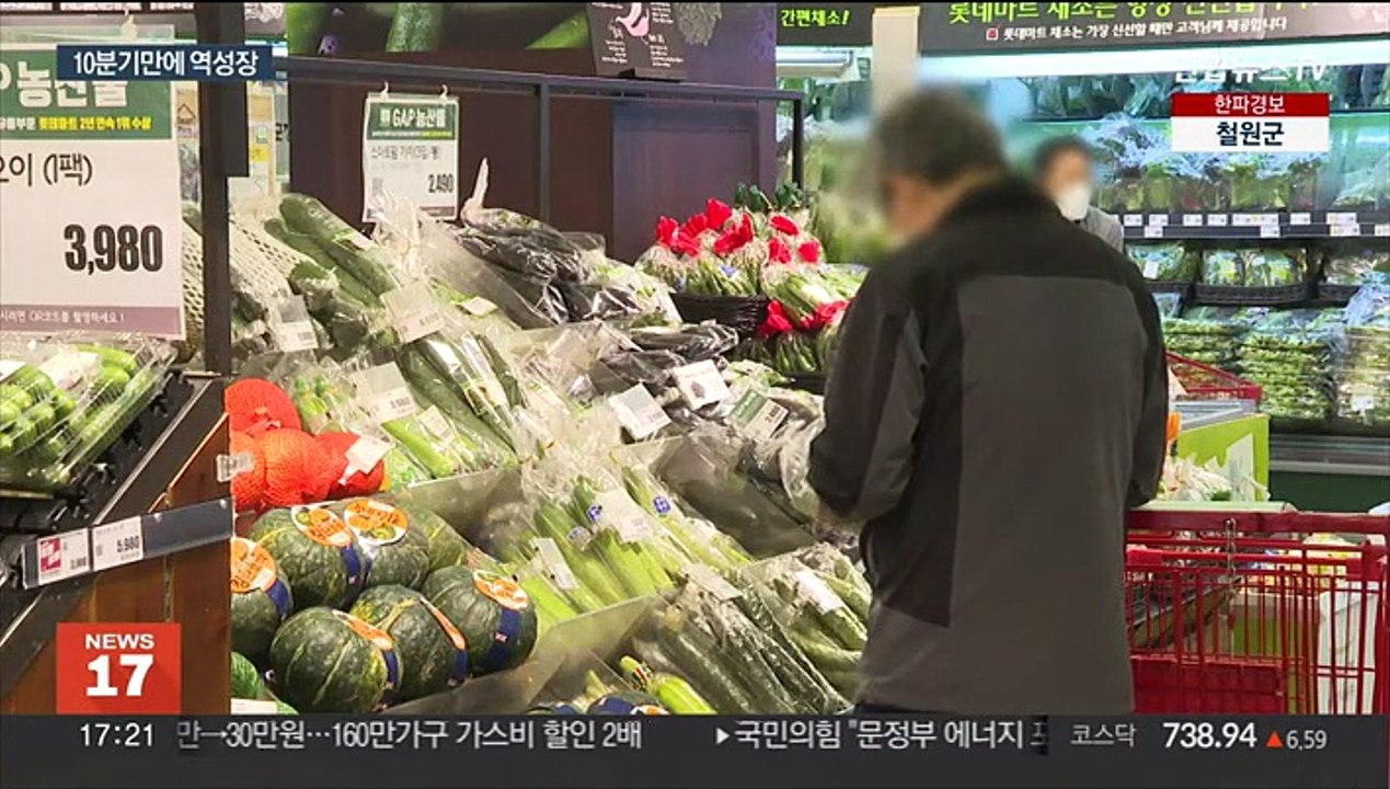 지난해 성장률 2.6%…4분기는 2년반 만에 역성장