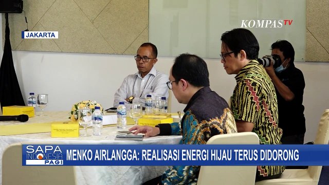 Menko Airlangga Hartarto Terus Dorong Realisasi Energi Hijau dengan Mengoptimalkan Sumber EBT!