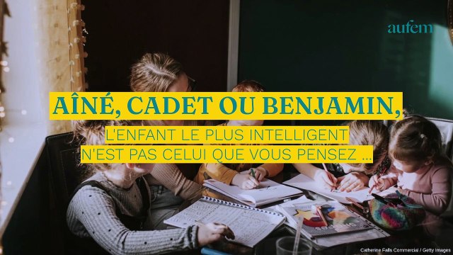 Aîné, cadet, ou benjamin : l’enfant le plus intelligent n’est pas celui que vous pensez…