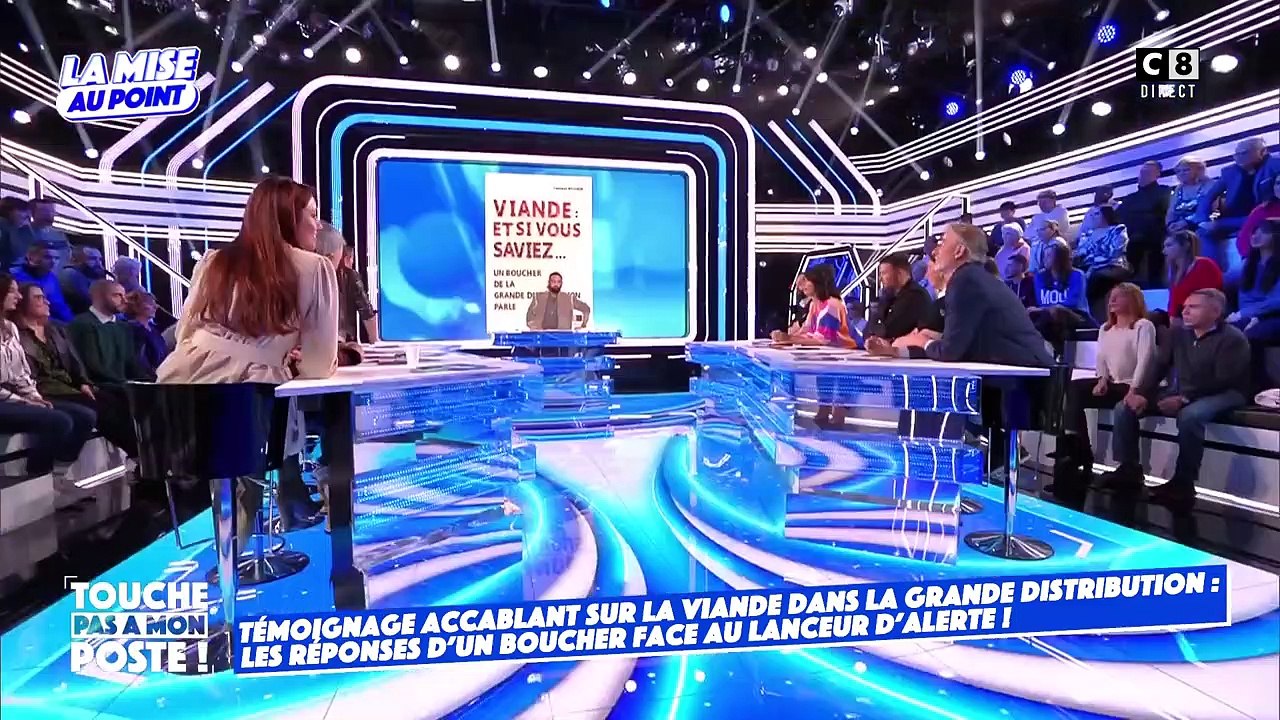 Regardez le face-à-face hier soir dans "TPMP" sur C8 entre Gilles Verdez et Laurent Richier, un ancien boucher: "Je ne suis pas un menteur !" - VIDEO