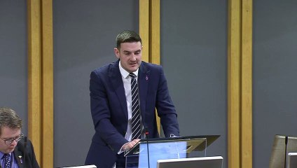 James Evans MS leads questioning on allegations of WRU sexism