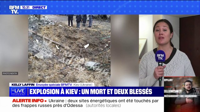 Ukraine: un mort et deux blessés à Kiev après les frappes russes