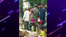 Aksi Cepat Prajurit TNI Selamatkan Nyawa Hasnia