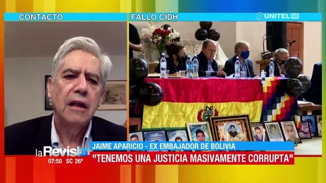 Tres sentencias de la CIDH en seis días: exembajador de Bolivia dice que “hay una falla crónica en la justicia” del país