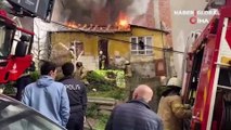 İstanbul Kağıthane'de yangın: Gecekonduda başladı, yan binaya sıçradı