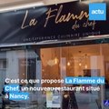 Au restaurant La Flamme du Chef, on cuit votre plat avec du feu directement dans votre assiette