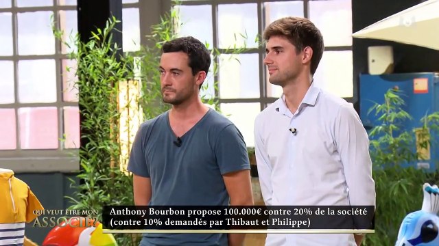 Si vous écoutez les autres propositions, je retire mon offre : Le coup de bluff d'Anthony Bourbon dans Qui veut être mon associé ? sur M6