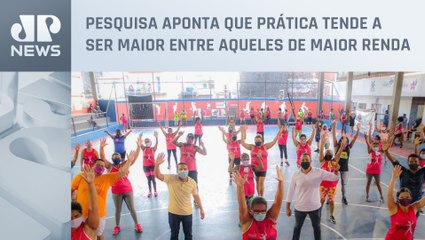 48,3% dos brasileiros das capitais não fazem nenhuma atividade física