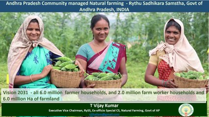 Le "natural farming", promesse agroécologique de l’Inde - Conférence de Vijay Kumar