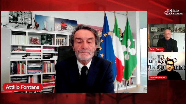 Regionali Lombardia, Peter Gomez intervista Attilio Fontana: la riconferma è davvero scontata?