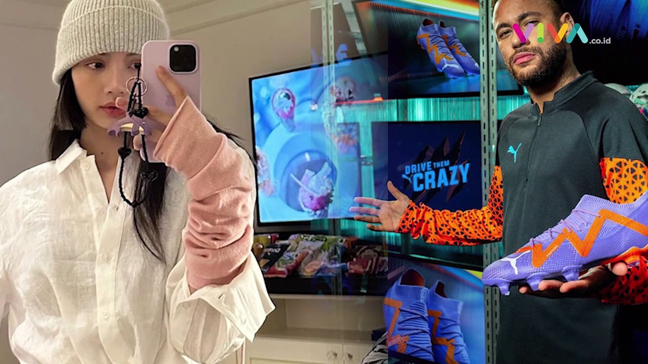 HEBOH! Neymar Pepet Lisa BLACKPINK, Punya Hubungan Spesial?