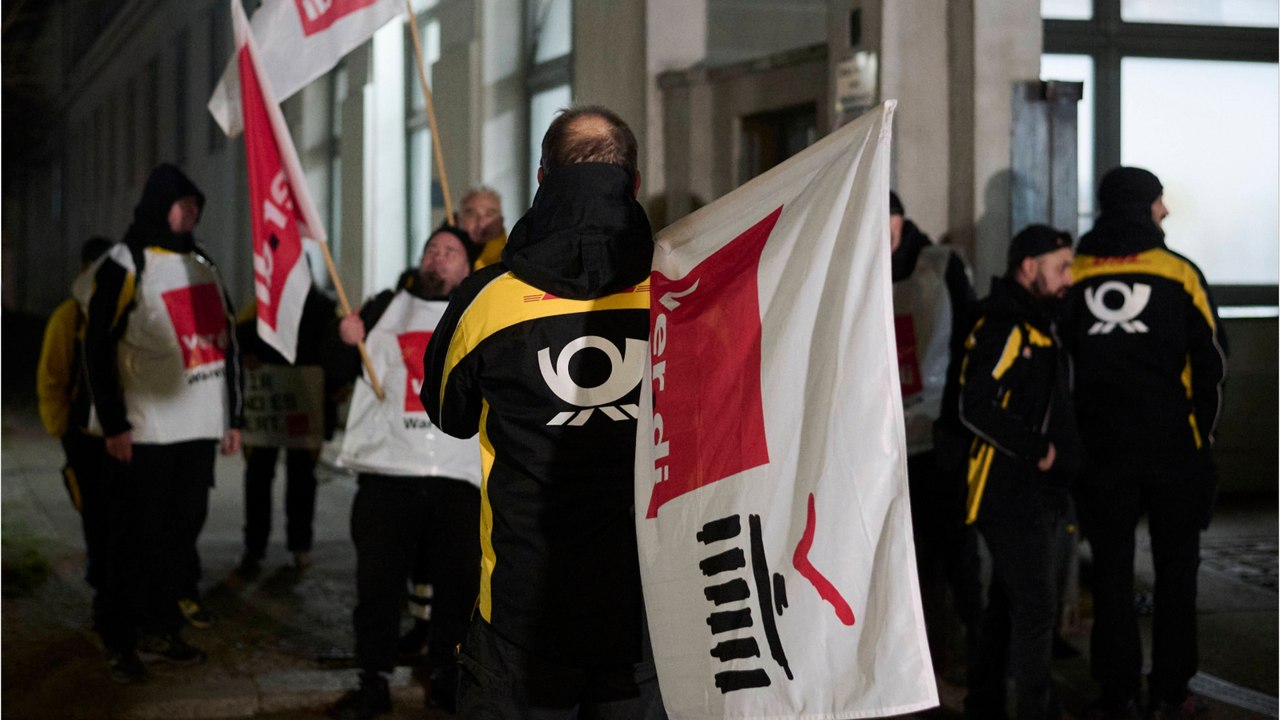 Verdi ruft bundesweit zu Warnstreiks an Post-Niederlassungen auf