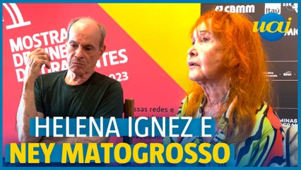 Entrevista com Ney Matogrosso e Helena Ignez em Tiradentes