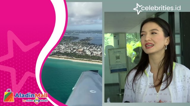 Hobi Ekstrem Raline Shah, Terbangkan Pesawat Keliling Kota Miami