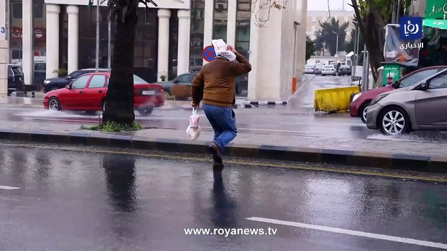 أجواء رائعة خلال المنخفض الجوي في العاصمة عمان