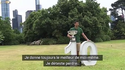 Open d'Australie - Djokovic : "J'ai encore ce feu intérieur qui brûle de passion pour le jeu"