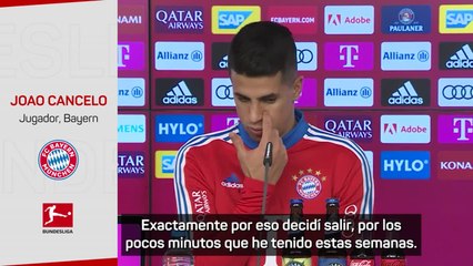 Cancelo exculpa a Pep culpando a Pep