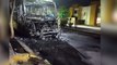 Noche de terror en Guanajuato, varios vehículos y tiendas Oxxo fueron incendiados