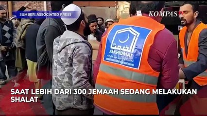 Korban Bom Bunuh Diri di Masjid Pakistan: 88 Orang Tewas