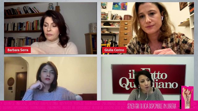 Donne e diritti: modello italiano e anglosassone a confronto , con Valentina Petrini e Barbara Serra. Modera Maddalena Oliva