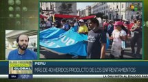 Perú: Departamento de Ica reporta enfrentamientos entre la policía y los manifestantes