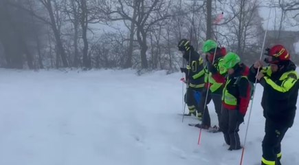 Montecopiolo (RN) - Ricerche di una 69enne dispersa a Pezzano (26.01.23)