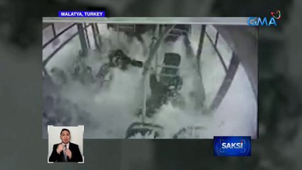 Bus, nalaglag sa lawa | Saksi
