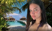 Laura Escanes  y su nuevo novio disfrutan en las aguas turquesa de las Maldivas