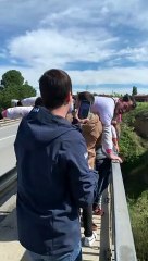 Pajama Wearing Man Pranked With Unexpected Base Jump