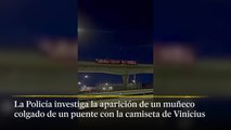 Real Madrid, Atlético y las instituciones deportivas condenan la imagen de un muñeco colgado con la camiseta de Vinicius