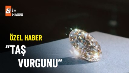 ÖZEL HABER –  Taş vurgunu