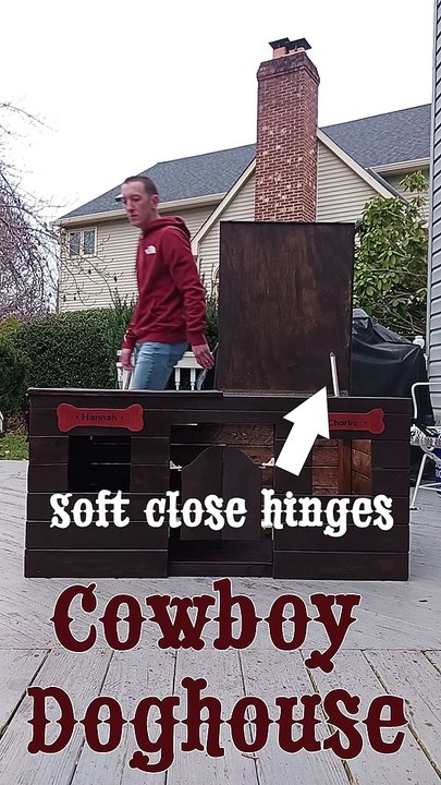 Cowboy Doghouse!