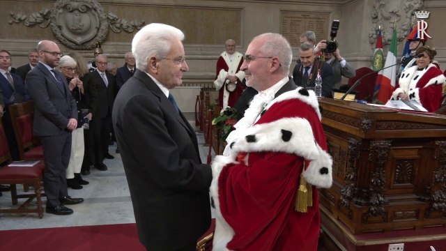 Mattarella all'inaugurazione dell’anno giudiziario