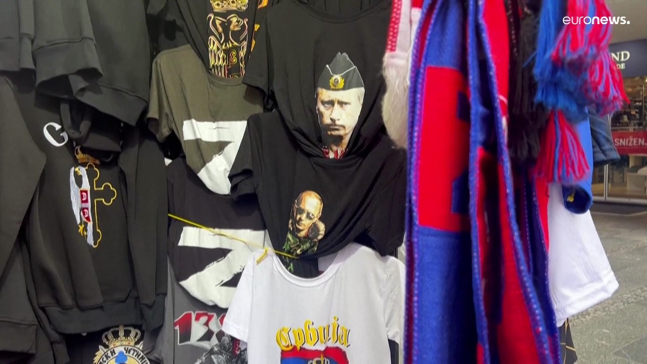 Z an der Haustür und Putin-Graffiti: Exil-Russen bedroht in Belgrad