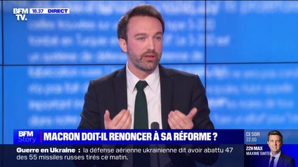 Loïc Signor sur la retraite à 64 ans: "Nous ne reculerons pas, c'est la clé de la réforme"