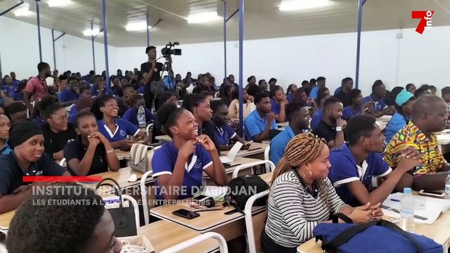 Institut universitaire d’Abidjan : partage d'expérience entre étudiants et entrepreneurs