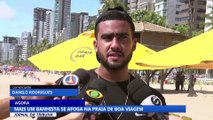 Mais um banhista se afoga na praia de Boa Viagem