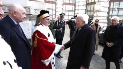Sergio Mattarella all'inaugurazione dell'anno giudiziario
