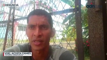 Yoel Acosta Games otra vez acosado por la Seguridad del Estado.